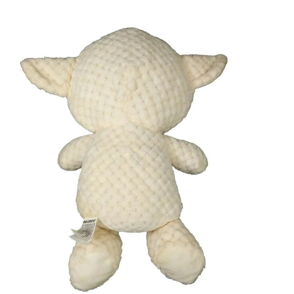 Kellytoy Lamb Sheep Pink Gingham Tie Plush Stuffed - Picture 3 of 5